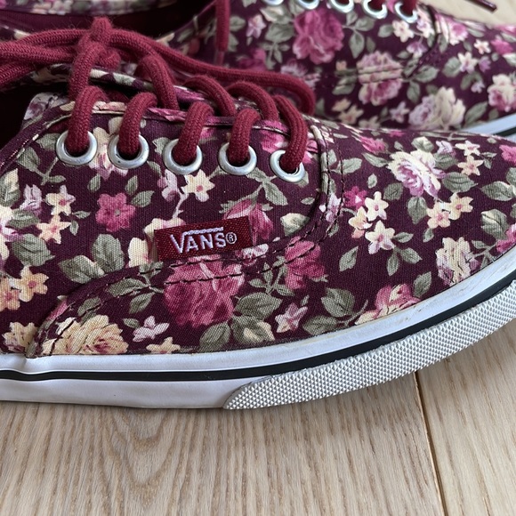 Vans floral canvas sneakers - Picture 3 of 5